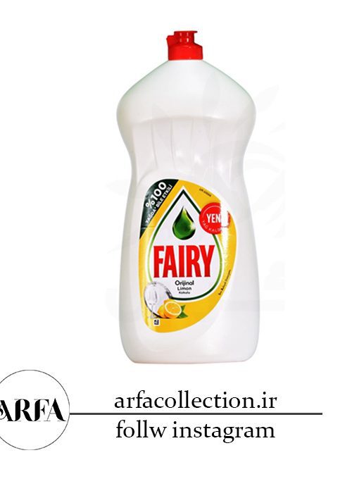 مایع ظرفشویی فیری با رایحه لیمو 1500 میل