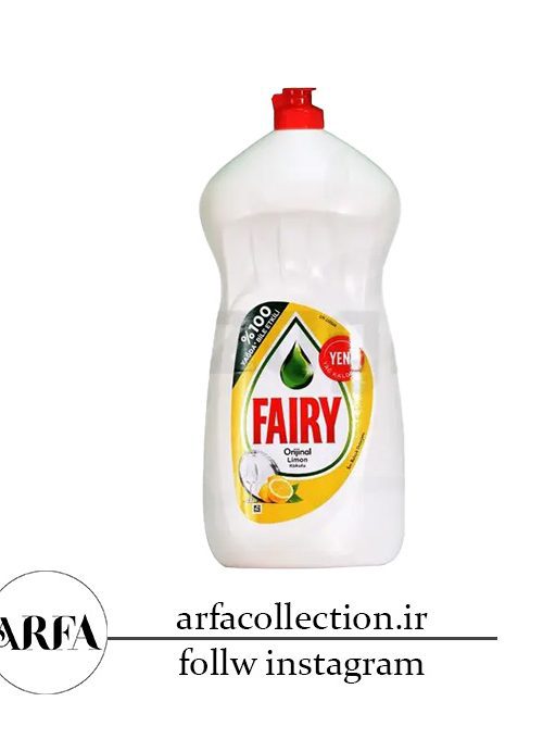 مایع ظرفشویی فیری با رایحه لیمو حجم 1350 میل
