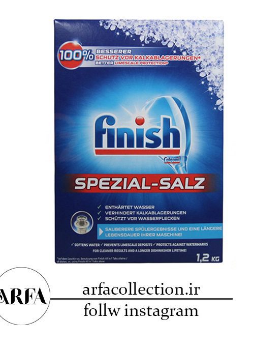 نمک ماشین ظرفشویی فینیش مدل CALGONIT وزن 1.2 کیلوگرم