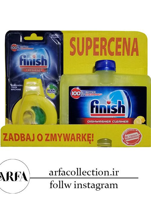 ست بوگیر و جرم گیر ماشین ظرفشویی لیمویی فینیش 250 میل