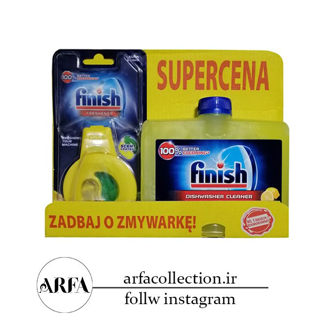 ست بوگیر و جرم گیر ماشین ظرفشویی لیمویی فینیش 250 میل