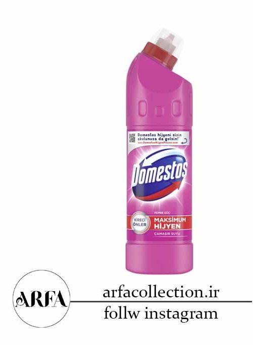 مایع سفید کننده غلیظ سطوح دامستوس مدل Pink Power حجم 750 میل