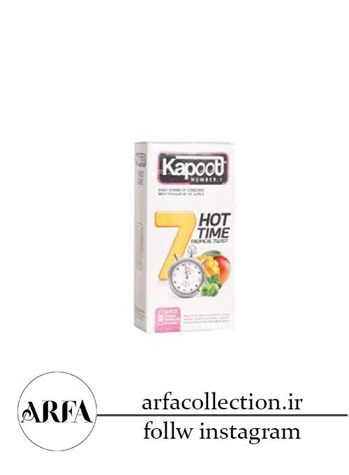 کاندوم تاخیری کاپوت مدل Frozen Non-Stop بسته 10 عددی
