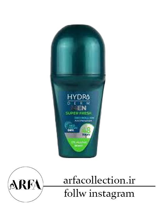 رول ضد تعریق مردانه هیدرودرم مدل Super Fresh حجم 50 میل