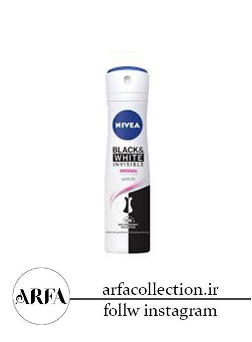 اسپری ضد تعریق زنانه نیوآ مدل Black And White Fresh حجم 150 میل