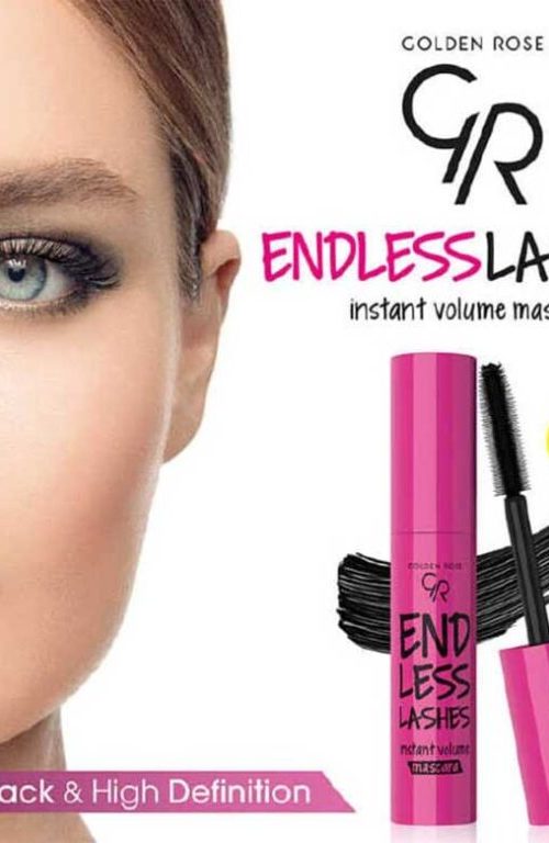 ریمل گلدن رز حجم دهنده قوی Endless Lashes