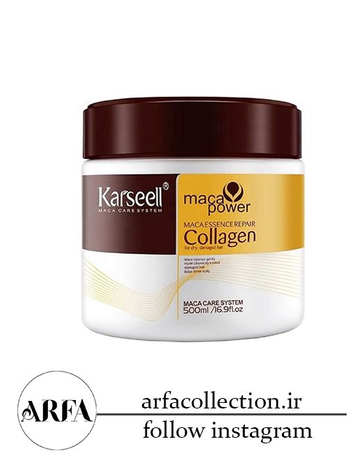 ماسک مو کارسل مدل Free Sulfate مناسب موهای خشک و آسیب دیده حجم 500 میلی لیتر