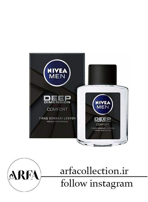 افتر شیو نیوا مدل Nivea Deep Dimension حجم ۱۰۰ میلی لیتر آلمانی
