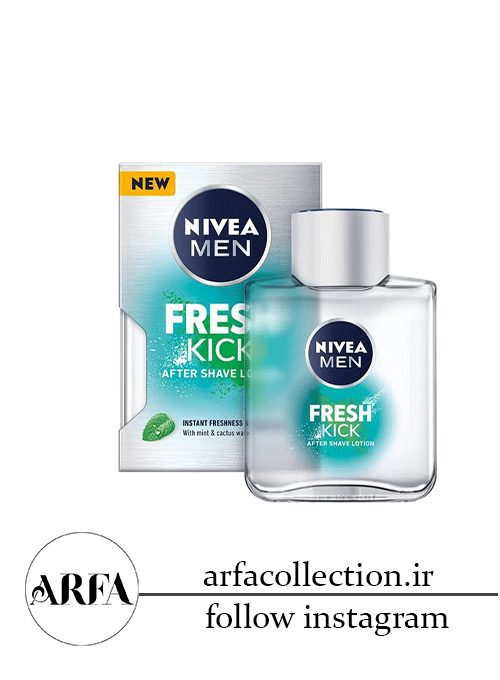 افترشیو کرمی فرش کیک نیوا ۱۰۰ میلی لیتر Nivea Fresh Kick After Shave Balm آلمانی