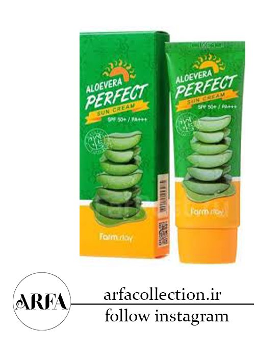 کرم ضد آفتاب فارم استی مدل ALOE VERA PERFECT حاوی SPF 50 حجم 70میل