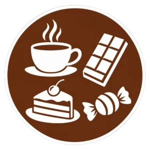 Chocolate Dessert Badge